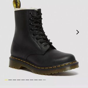 FUR LINED Dr MARTENS